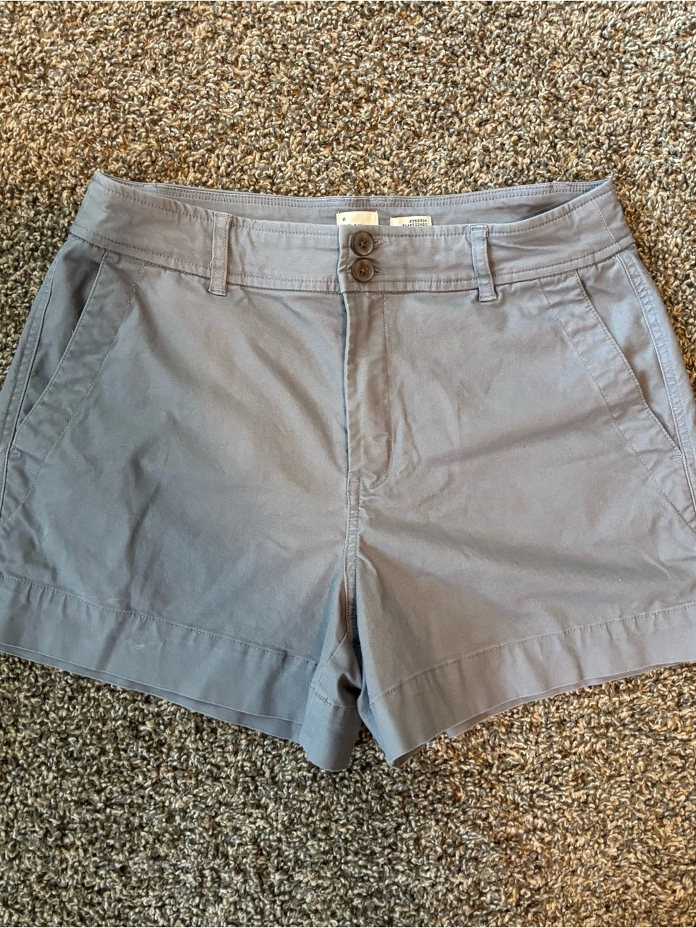 a new day Gray Casual Chino Bermuda Shorts